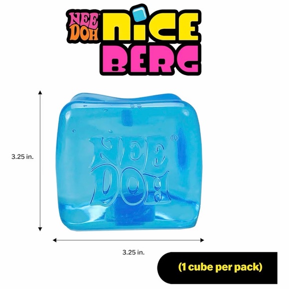 NeeDoh Nice Berg Squishy Fidget Toy - Picture 4 of 5